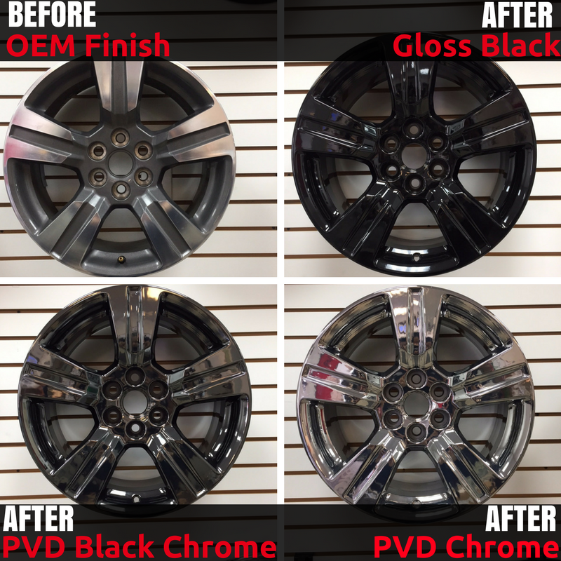 Alloy Wheel Powder Coating Services